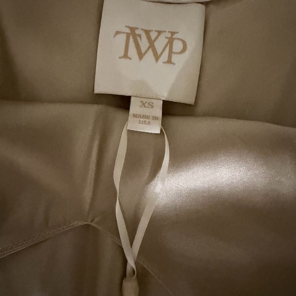 TWP Elegant Cream Silk Dress - Picture 2 of 4